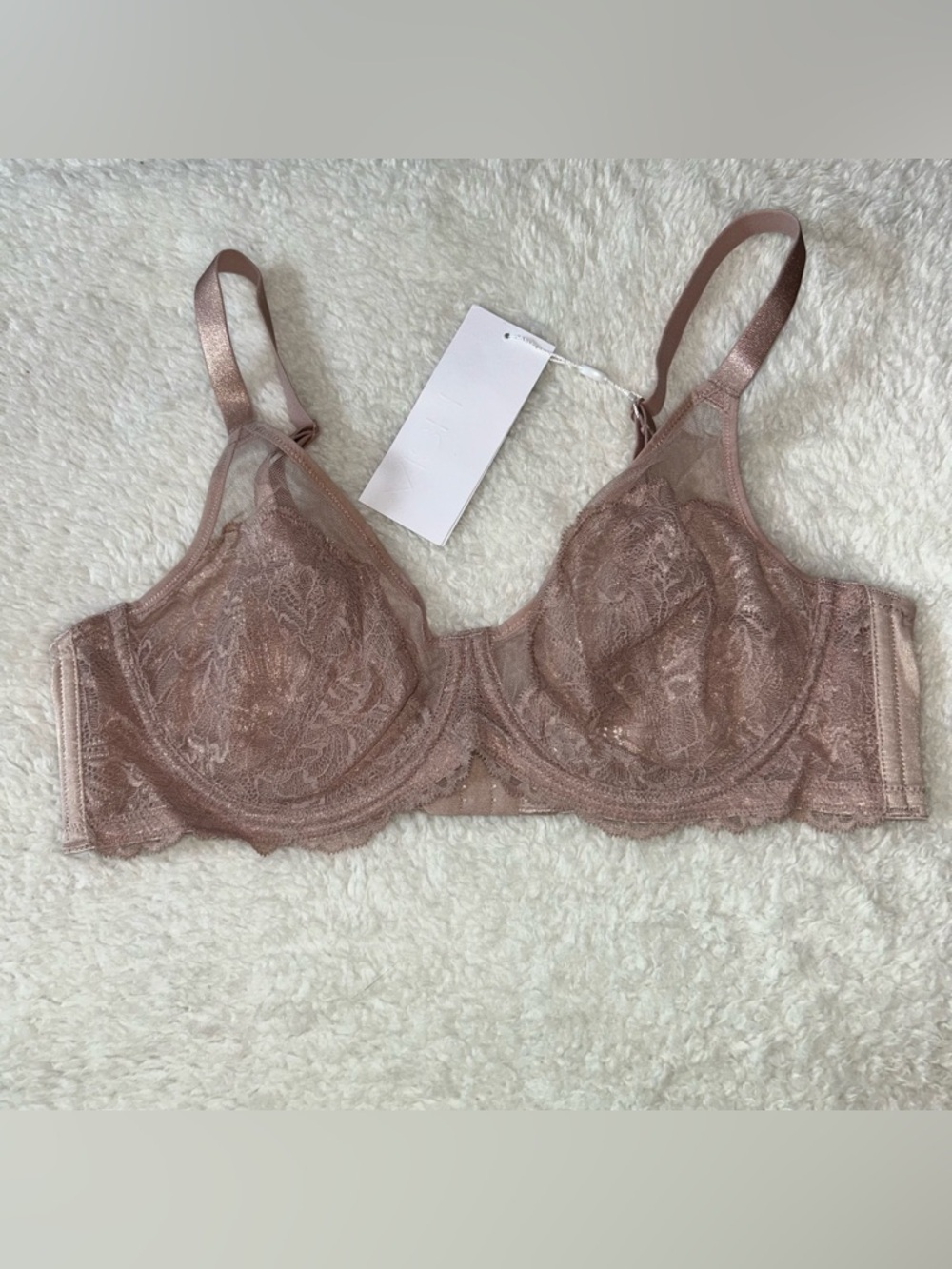 HSIA Lace Underwire Bra 36C NEW